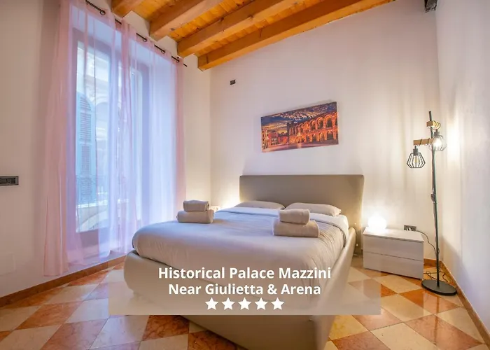 -Near Arena & Giuletta- Pet Friendly Mazzini Palace